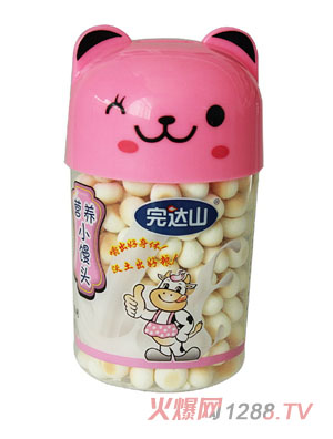 完達(dá)山儲蓄罐精品草莓味小饅頭