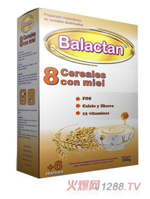 倍樂可八種谷物蜂蜜營養(yǎng)米粉