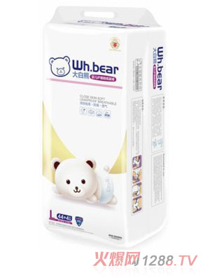 Dear帝怡大白熊紙尿褲L