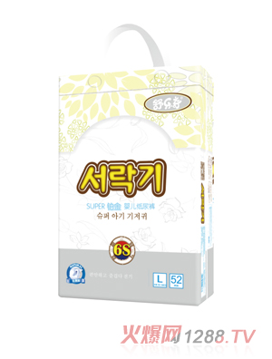 舒樂奇鉑金紙尿褲L碼52片