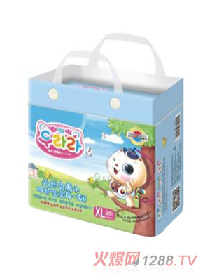 嘟啦啦負(fù)離子yinge紙尿褲XL20片