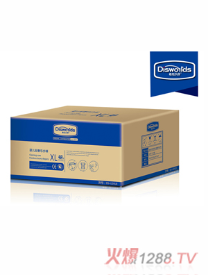 迪世樂園嬰兒輕奢紙尿褲XL 46片整箱