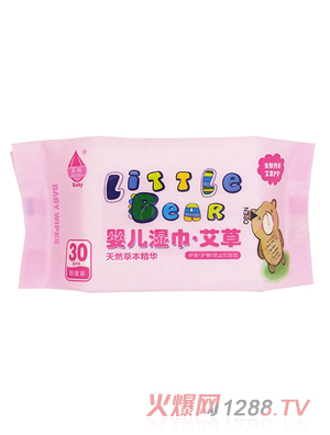 永潤(rùn)嬰兒艾草濕巾（無蓋）30片