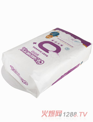 百夢樂0添加紙尿褲S80片側面