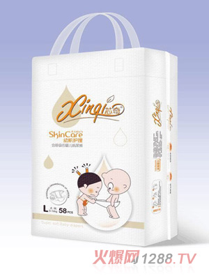 芯奇幼肌護(hù)理yinge紙尿褲L58