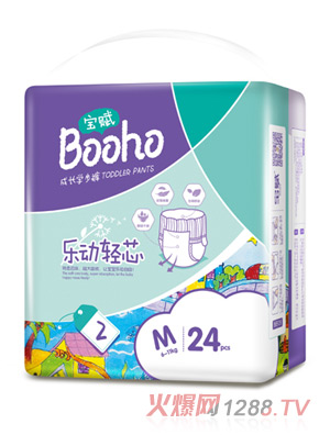 寶賦特惠成長學(xué)步褲M24