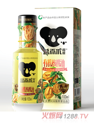 益而優(yōu)有機核桃油 100ml