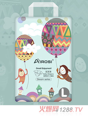 愛(ài)柔適夢(mèng)幻系列紙尿褲L