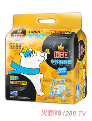 國王親體紙尿褲（小包裝）