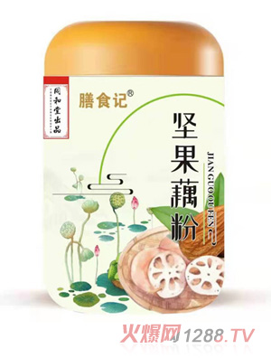 同和堂膳食記堅(jiān)果藕粉罐裝
