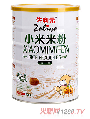 佐利元核桃小米米粉