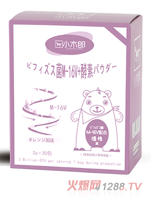 小木郎M-16V益生菌60g日本森永優(yōu)質(zhì)菌株科學(xué)配比