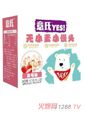 意氏無(wú)小麥小饅頭 草莓味