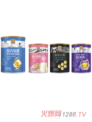 雙捷金雀908克罐裝蛋白質(zhì)粉系列