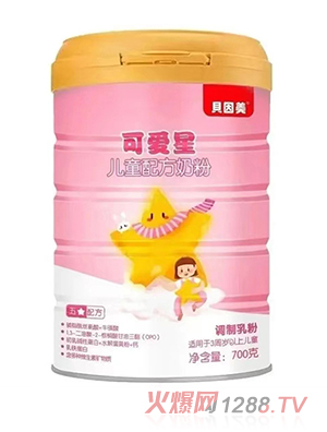 貝因美可愛(ài)星兒童配方奶粉