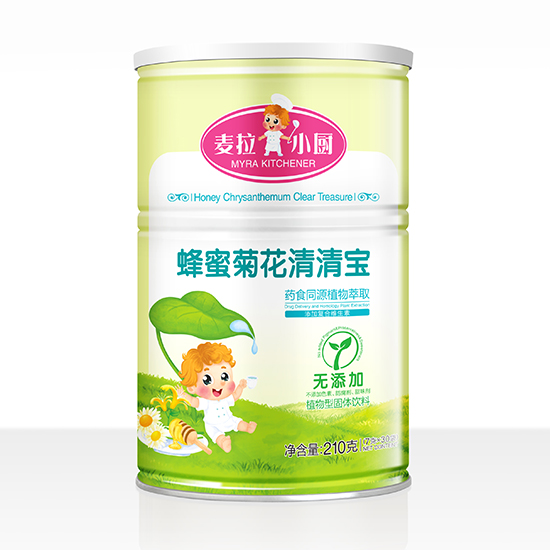 麥拉小廚-清清寶-灌裝蜂蜜菊花