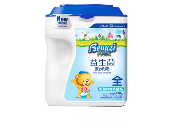 貝努滋果蔬纖維多益暢益生菌奶米粉