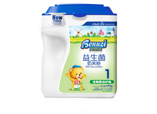 貝努滋經典原味護暢益生菌奶米粉