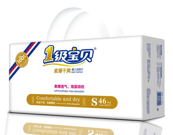 1級寶貝柔薄干爽紙尿片S46