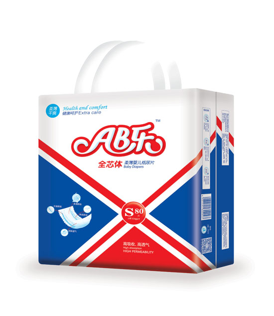 AB樂柔薄嬰兒紙尿片S80