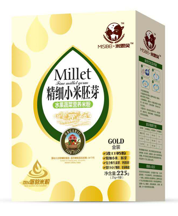 米思貝精細小米水果蔬菜