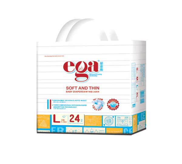 嬰姿雅柔薄干爽嬰兒紙尿褲小包L24