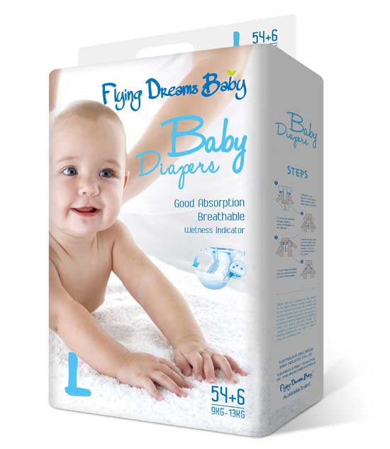 菲夢寶紙尿褲人物圖案L碼