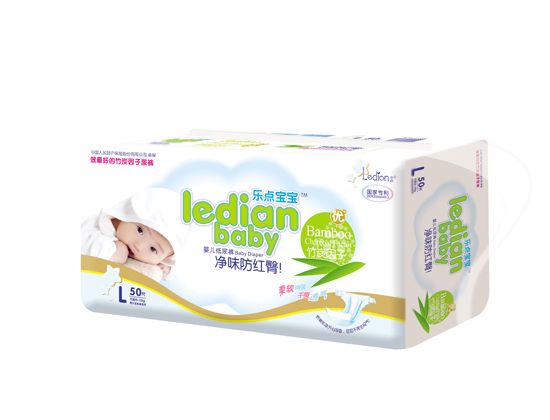 樂點(diǎn)寶寶凈味防紅臀尿褲L50片