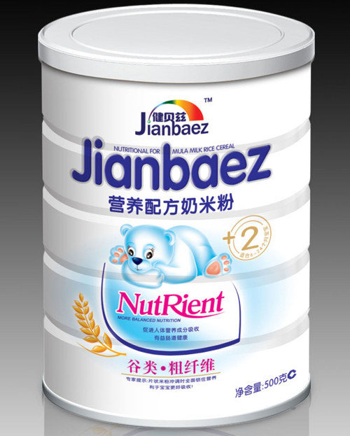 健貝茲營養(yǎng)配方奶米粉2段