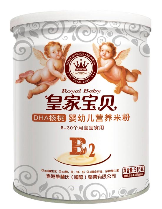 皇家寶貝515克營養(yǎng)米粉米粉-DHA核桃