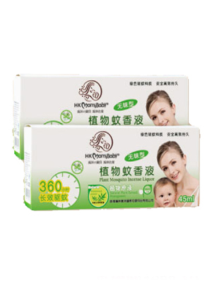 香港媽咪寶貝植物蚊香液無味型