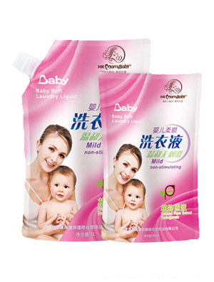 香港媽咪寶貝嬰兒柔順洗衣液植物原液