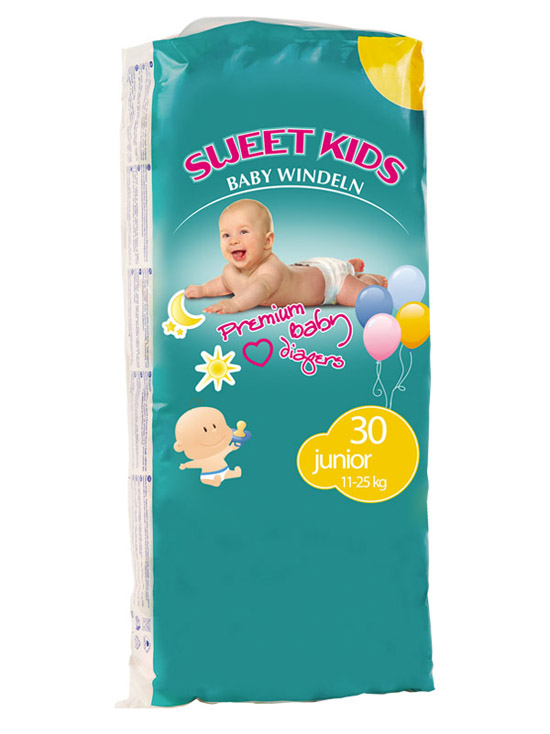 SWEET KIDS中江寶貝嬰兒紙尿褲30片