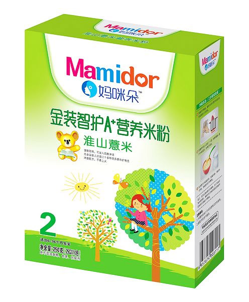 媽咪朵智護(hù)淮山薏米A+營(yíng)養(yǎng)米粉(盒裝)