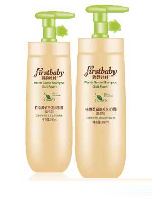 強(qiáng)身娃娃植物柔潤(rùn)洗發(fā)沐浴露