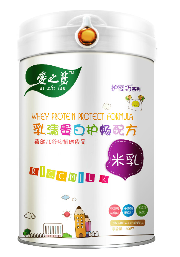 愛(ài)之藍(lán)乳清蛋白護(hù)暢配方米乳