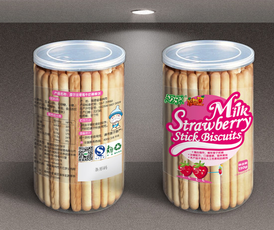 邁葆摩爾豆棒棒餅草莓牛奶味