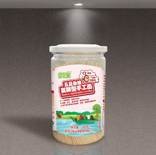 空空麥五豆雜糧發(fā)酵型手工面