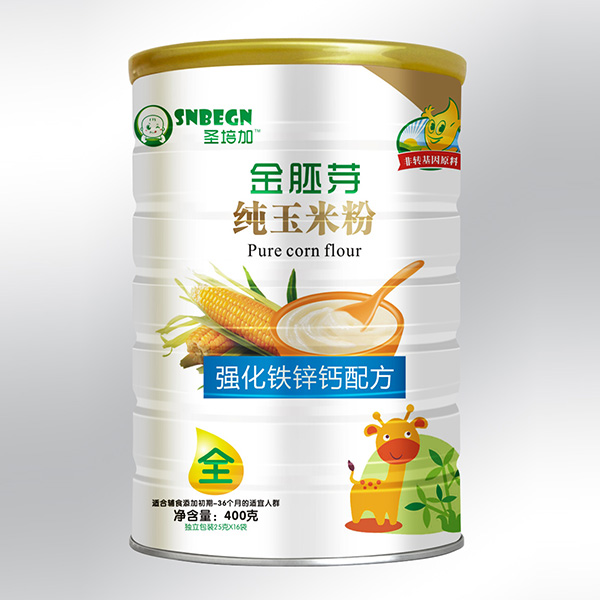 圣培加金胚芽純玉米粉強化鐵鋅鈣配方