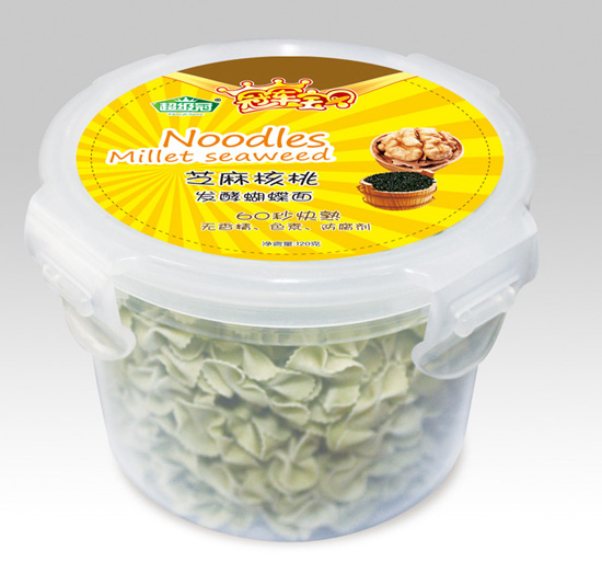 冠軍寶貝芝麻核桃蝴蝶面