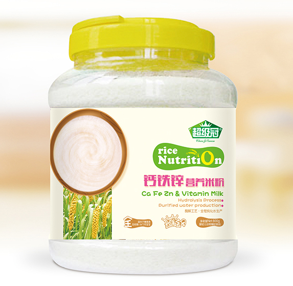 超級(jí)冠鈣鐵鋅營(yíng)養(yǎng)米粉
