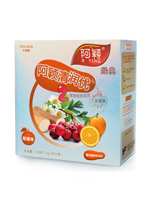 阿穎經典清潤優(yōu)清清寶甜橙味