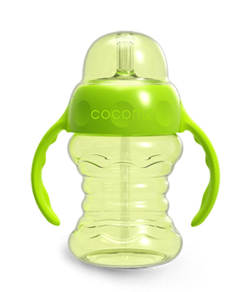 可可萌波紋吸管學飲杯