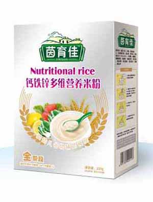 茵育佳鈣鐵鋅多維營(yíng)養(yǎng)米粉