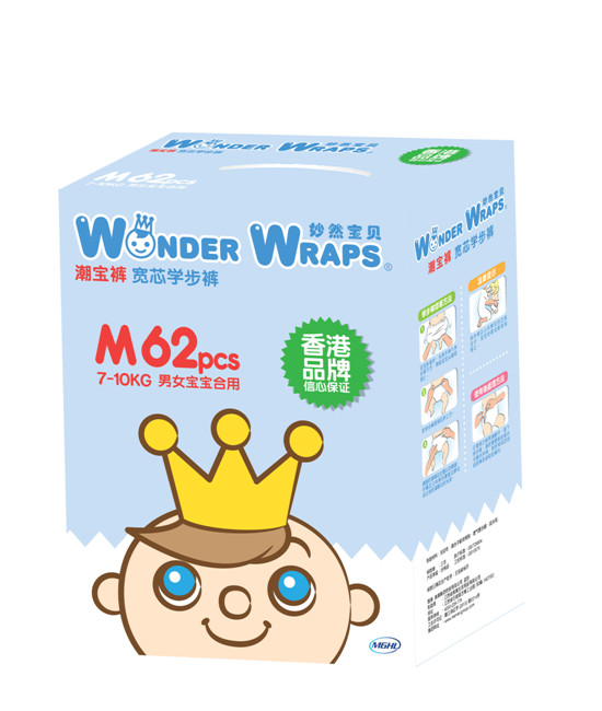 妙然寶貝寬芯學(xué)步褲M52(微商專供)