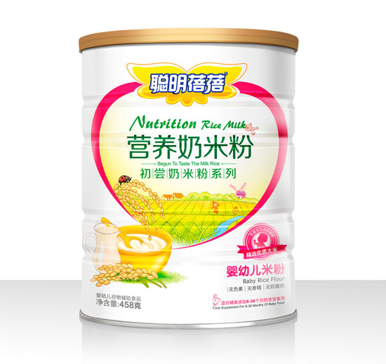 聰明蓓蓓嬰幼兒米粉奶米粉