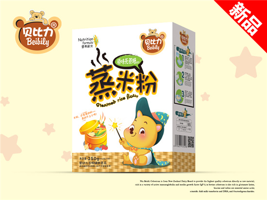 貝比力原味無蔗糖蒸米粉盒裝